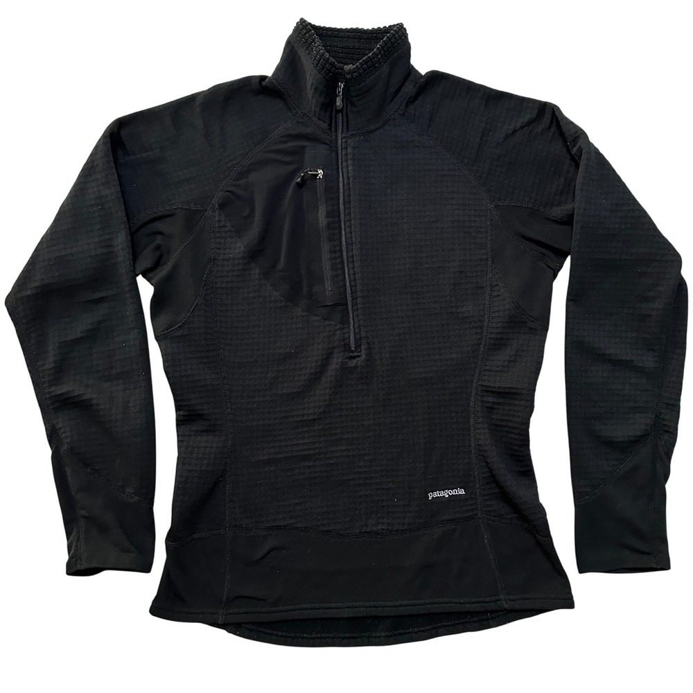 Patagonia R1 1/4 Zip Grid‎ Fleece Polartec Regulator Pullover M Gorpcore Hiking